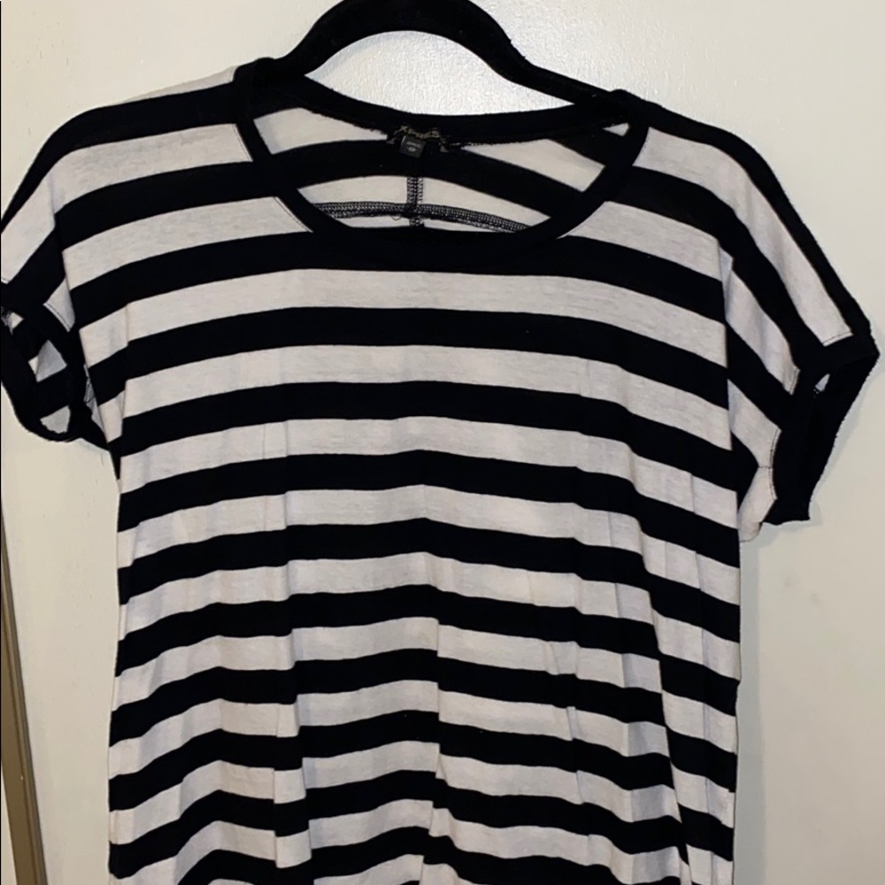 Striped Express Tee